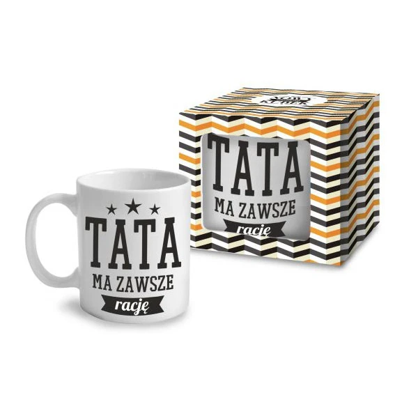 BG-KUBEK BOSS 300ML *TATA MA ZAWSZE RACJĘ*