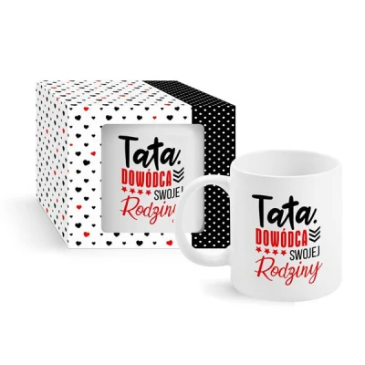 BG-KUBEK BOSS 300ML *TATA, DOWÓDCA SWOJEJ RODZINY*