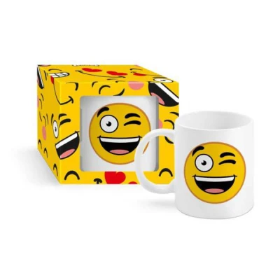 BG-KUBEK BOSS 300ML EMOTKI *Z PRZYMRUŻENIEM OKA*