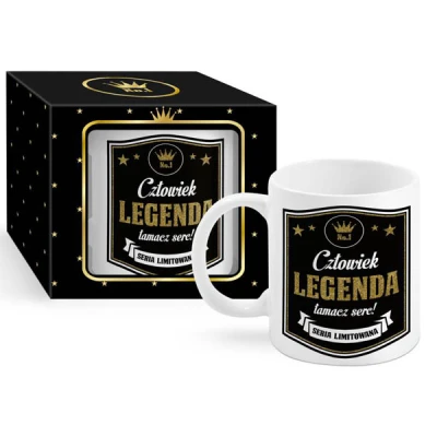 BG-KUBEK BOSS GOLD *CZŁOWIEK LEGENDA*