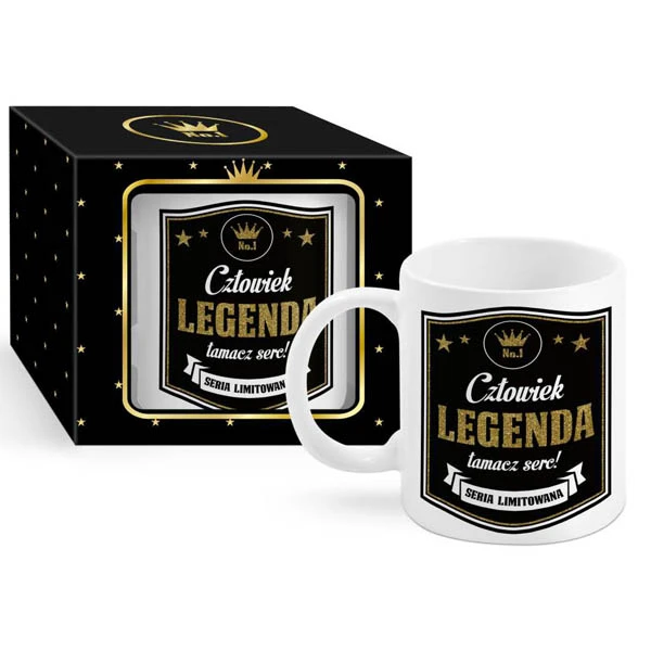 BG-KUBEK BOSS GOLD *CZŁOWIEK LEGENDA*