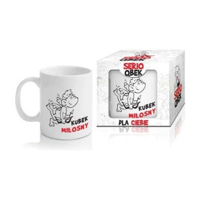 BG-KUBEK PORCELANOWY *MIŁOSNY*