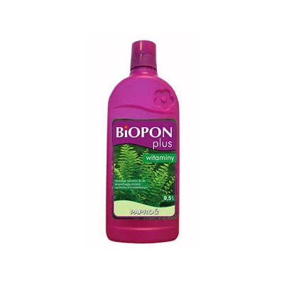 BIOPON-NAWÓZ Z WITAM. DO PAPROCI 0,5L