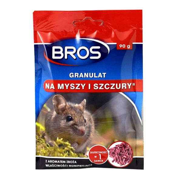 BROS-GRANULAT NA MYSZY 90G./20/  X