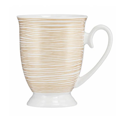 DAJ-KUBEK DIANA 300ML PASKI ZŁOTE 39922