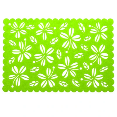 DAJ-MATA PROST. ZIELONA 45*30 KWIAT 32835