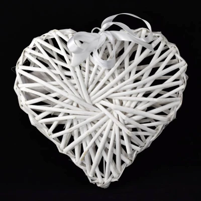 DM-DEKORACJA WIKLINOWA SERCE PEŁNE S HP322