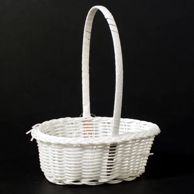 DM-KOSZYK DEKORACYJNY BIAŁY TD00122