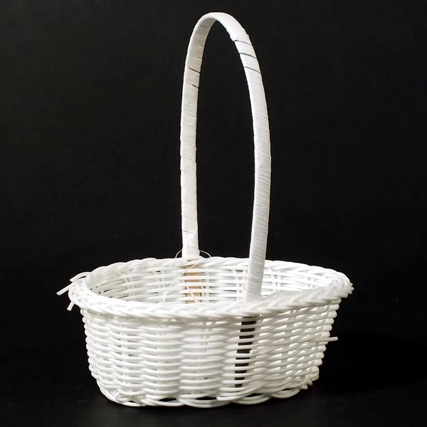 DM-KOSZYK DEKORACYJNY BIAŁY TD00122