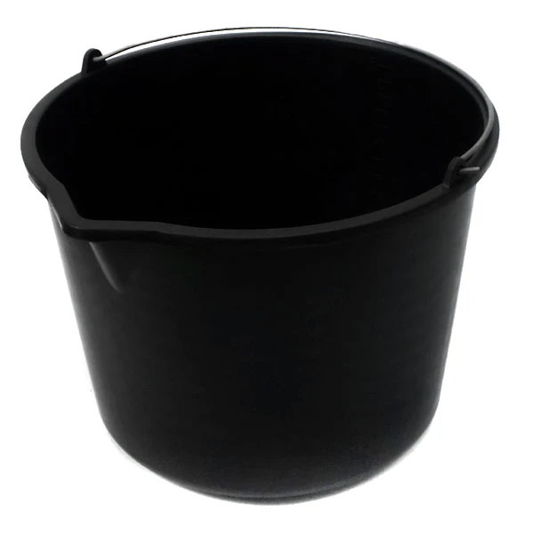 DOMOS-WIADRO BUDOWLANE 16L CZARNE