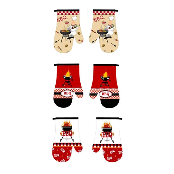 EUR-KPL. 2 RĘKAWIC *BARBECUE* Z MAGNESEM