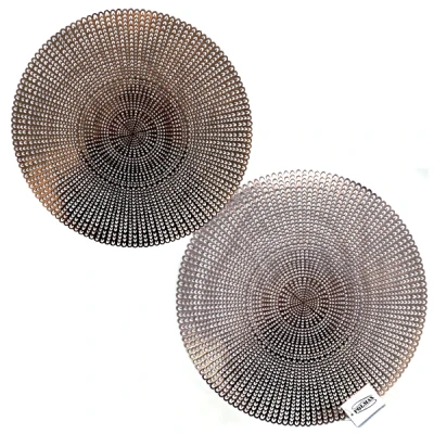 FOL-MATA STOŁOWA DEKORACYJNA  GLAMOUR OKRĄGŁA 8003 /A'12/