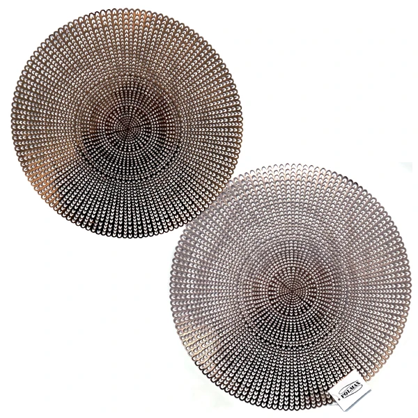 FOL-MATA STOŁOWA DEKORACYJNA  GLAMOUR OKRĄGŁA 8003 /A'12/