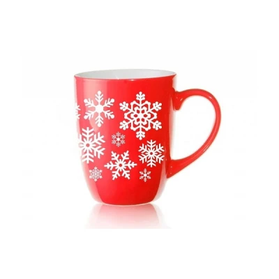 GLA-KUBEK BRUNO 300ML ŚNIEŻKI CZERWONE