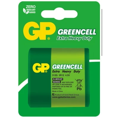 GP-BATERIA GREENCELL 3R12 4,5V 312G-U1