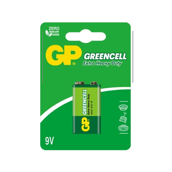 GP-BATERIA GREENCELL 9V 1604G-2UE1
