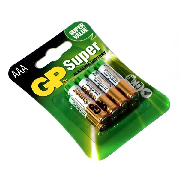 GP-KPL. 8 BATERII SUPER ALKALINE AAA 1,5V 24A-2UE8
