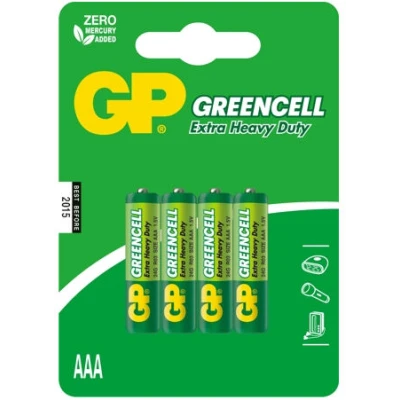 GP-KPL.4 BATERII GREENCELL R03  AAA 1,5V 24G-UE4