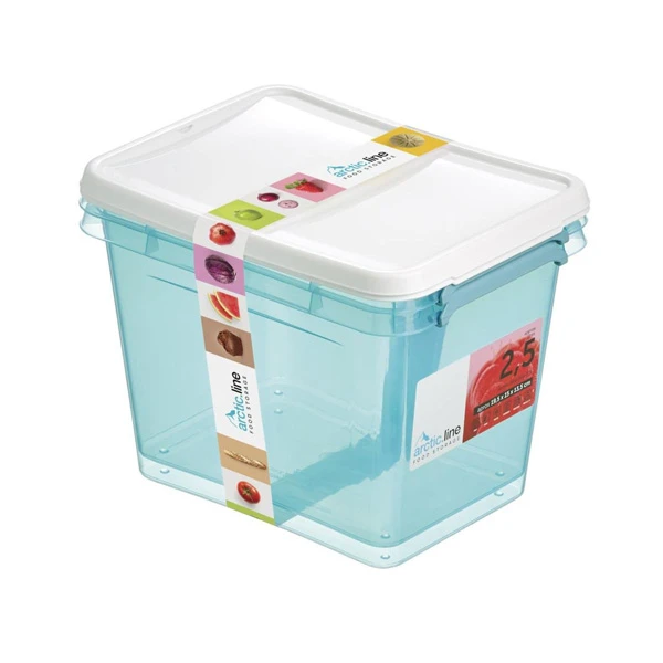 KPL. 2-POJEMNIKÓW  *ARCTIC.LINE* 2,5L PROSTOKĄT Z/P 3814