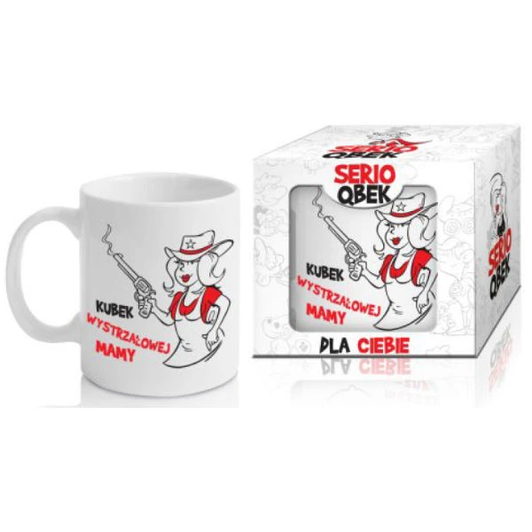 KUBEK PORC.*WYSTRZAŁOWA MAMA*
