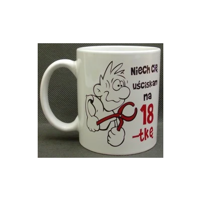 KUBEK PORCELANOWY *18 UŚCISK*