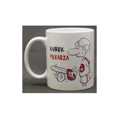 KUBEK PORCELANOWY *PIŁKARZA*