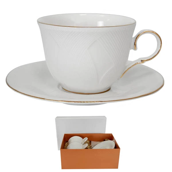 VER-KPL. FILIŻANEK+SPODEK 2+2  *ANIKA*