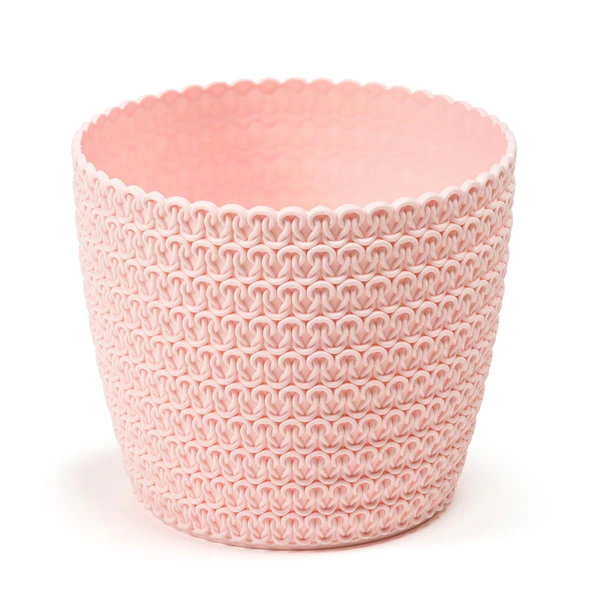 LAM-OSŁONKA *MAGNOLIA JERSEY* 14CM PUDROWY RÓŻ