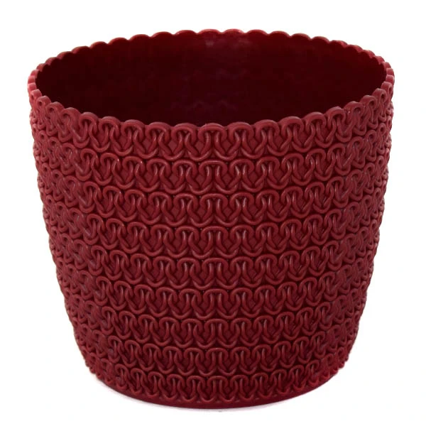 LAM-OSŁONKA *MAGNOLIA JERSEY* 16CM BORDOWY