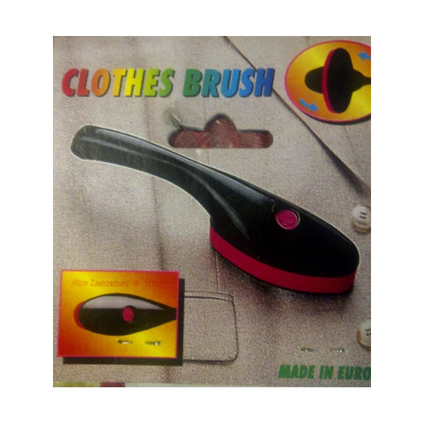 LIPIECKI-SZCZOTKA DO UBRAŃ WELUROWA