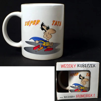 MMG-KUBEK CERAMICZNY *SUPER TATA*