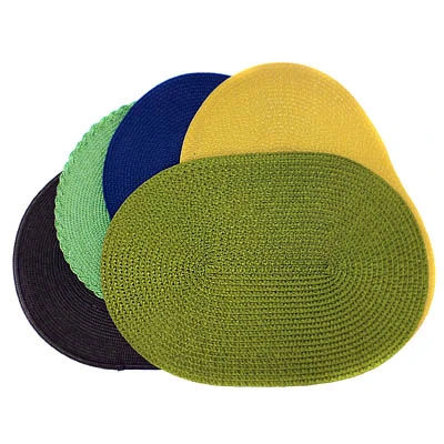 MMG-MATA STOŁOWA OWAL 45X30 CZARNA