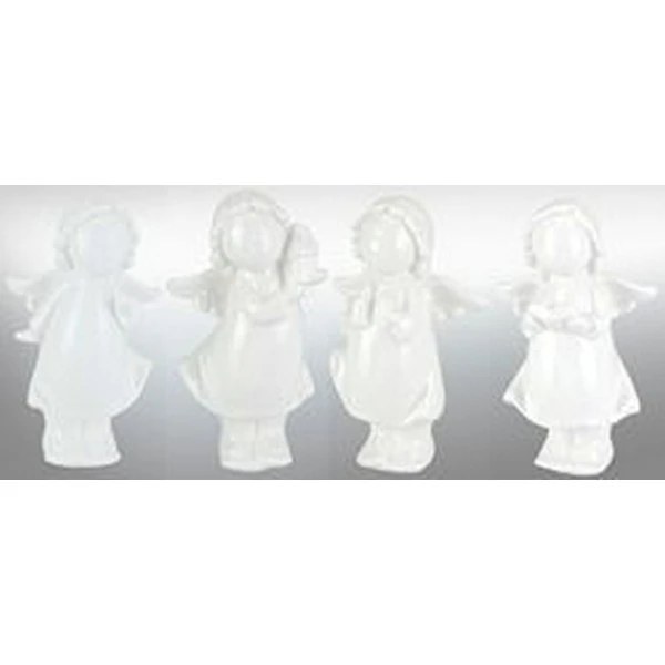 NL-ANIOŁ PORC.13CM 4WZORY OP.4