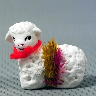 CH-BARANEK WIELKANOCNY LEŻĄCY BL-00 1132