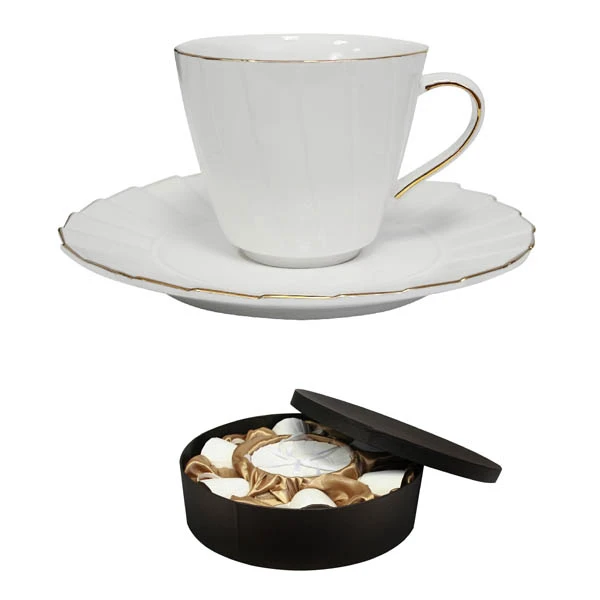 VER-KPL. FILIŻANEK+SPODEK 6+6  *PARIS*