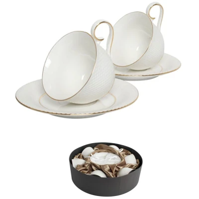 VER-KPL. FILIŻANEK+SPODEK 6+6  *PUCCINI*