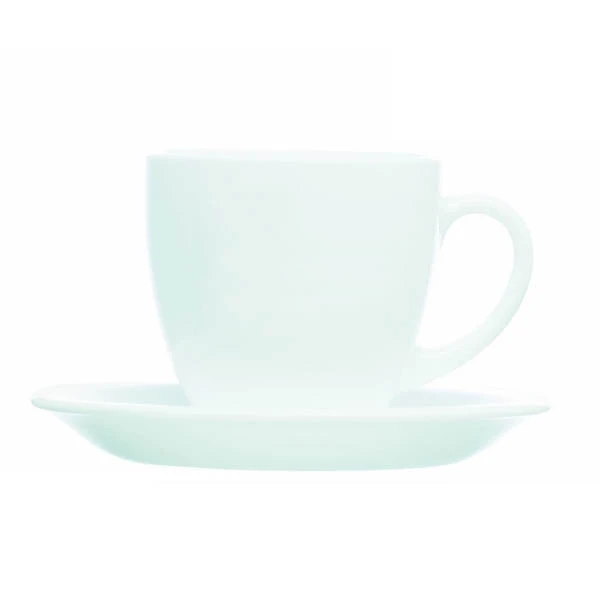 DAJ-KPL. FILIŻANEK+SPODKI 6+6 22CL CARINE BIAŁA