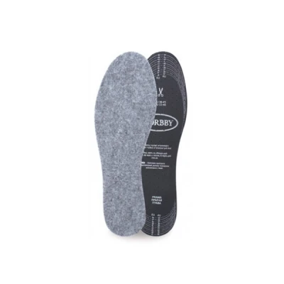 WKŁADKA DO BUTÓW FILCOWA *UNIWESALNA Z MIARKĄ DO WYCINANIA* 6559C