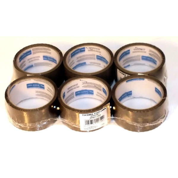 XT-TAŚMA PAKOWA BRĄZOWA 48MM/40YD (op.6szt)