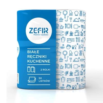 2-RĘCZNIKI PAPIEROWY ZEFIR  2W 12M RKC2005