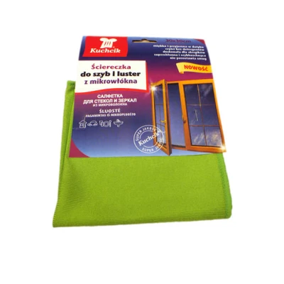 AKU-ŚCIERKA DO SZYB I LUSTER Z MIKROWŁÓKNA