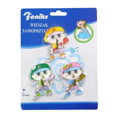 FENIKS-WIESZAK SAMOPRZYLEPNY *CHŁOPCY* 3SZT