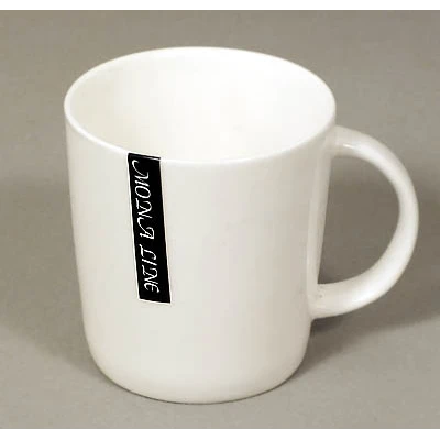 FEN-KUBEK *MONA* 220ML PORCELANA BIAŁA YM2913