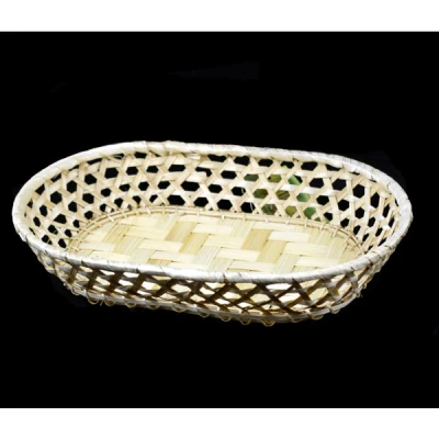 JD-KOSZYK BAMBUS OWALNY 28X18CM B224