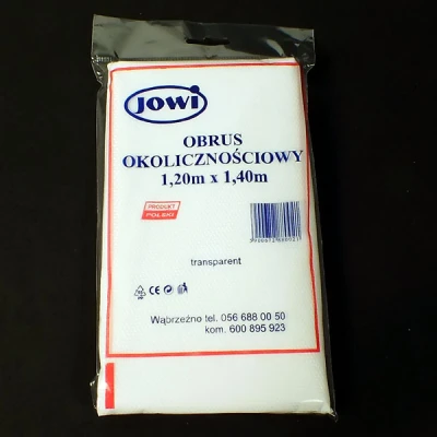 OBRUS JEDNORAZOWY/OKOLICZNOŚCIOWY - KOLBIARZ 120/140