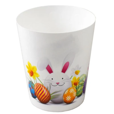 SKL-DONICZKA STORCZYK KÓŁKA ZDOBIONA H14,5 FI12,5 *ZAJĄC WIELKANOC*