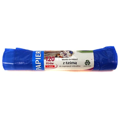 STELLA-WORKI DO SEG. PAPIER 120L A'5 LDPE NIEB.