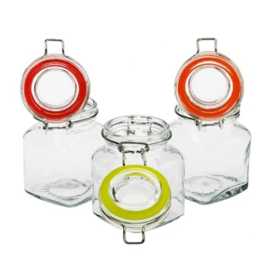 SZ-POJEMNIK SZKLANY Z KLIPSEM EDO 100ML 24059