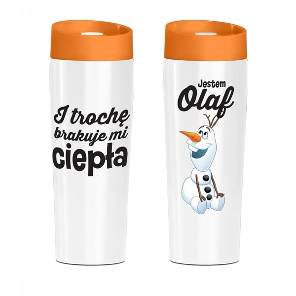 DAJ-KUBEK TERMICZNY 400ML *JESTEM OLAF* 37927