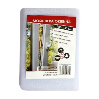 FEN-MOSKITIERA OKIENNA BIAŁA 130X150
